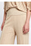 Summer Thin Beige Knitwear Trousers - 7