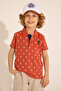 Boy's Powder Polo Neck T-Shirt 50288073 -Vr042 - 3