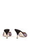 Women's Pointed Toe Rhinestone Embellished Slipper & Shoes PL 984147 Black - 6