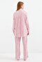 5858 Knitted Double Suit - Pink - 6