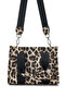 Women's Vegan Leopard Shoulder Bag - 2