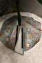 Christmas Pine Tree Foot Cover Washable Fabric with Velcro 65x65 - 4