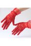 Lace-Up Ankle Length Red Lace Gloves Adult - 2