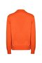 Orange V-Neck Women's Sweater - 5