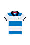 Boy's Cobalt Blue Polo Neck T-Shirt 50288131 -Vr045 - 2