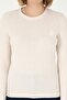 Women's Cream Basic Sweater Eli̇fsu Buti̇khome Tr - 6