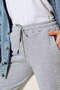 Unisex Jogger Leg Gray Winter Cotton Tracksuit - 4