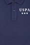 Boy's Navy Blue Polo Neck T-Shirt 50288123 -Vr033 - 3