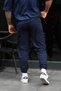 Compact Combed Cotton Unisex Jogger Leg Navy Blue Tracksuit - 5