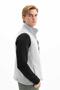 Ar-Ma Men's Gray Fleece Vest Regular Fit Full Zipper 100% Polyester Softech Winter Pocketed Unprinted K2642 - 5