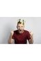 Plastic King Crown Gold Color Adult Size 55 cm - 3