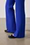 Spanish Leg Royal Blue Women's Trousers - 4