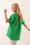 20120 Oversize Short Sleeve Shirt - Green - 5