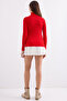 10311 Turtleneck Knitwear Sweater - Red - 5