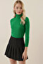 10311 Turtleneck Knitwear Sweater - D.green - 3