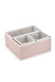 4-piece Powder Striped Cabinet and Drawer Organizer Set - 28x28x13 - 5