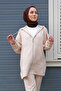 Women's Hooded Zippered Double Set - 3