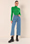 15825 Turtleneck Knitwear Sweater - Green - 2