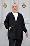 Women's Plus Size Hooded Zippered Double Suit - 2