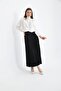 Women's Pleated Skirt Black 30390 - 2