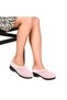 Women's Powder Inside and Outside Plush Comfortable Sole Out and Home Slippers - 2