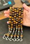 Tiger Large Grained Eye Rosary - 3