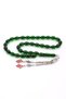 Emerald Green Stylish Stylish Shooting Fire Amber Prayer Beads