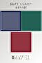 Women's Soft Scarf Pack (Burgundy-Emerald-Tulip Navy Blue) - 2
