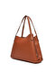 Women's Brand Logo Shoulder Strap Brown Shoulder Bag Hwvg95 07220-Cog - 3
