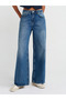 71717 Model Washed Wide Denim Trousers - Tint - 3