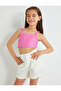 Normal Waist Normal White Women's Shorts 4Skg40062Aw