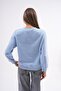 Women's Crew Neck Thessaloniki Knitted Sweatshirt 255010 - - 6