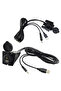 Aux + Usb 2.0 Mountable Screw Female Male Extension Cable 2m - 4