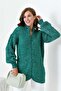 Ftz Women's Gradient Zipper Cardigan Benetton 20871 - 3