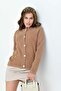 Women's Accessory Detailed Cardigan Biscuit 20749 - 3