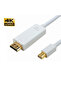 Mini Display Port to HDMI Cable - 4Kx2K 1080P, 2m - 2