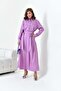 Women's skirted glossy set lilac 30870