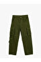 Cargo Jeans Pocket Detailed Cotton - 3