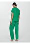Wide Leg Draped Pants - 4