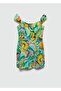 Patterned Short Dress - 3