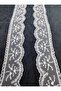 Market Tulle Overlaid Guipure Scallop Lace Mexican Pattern Width 6 cm Ecru 1 Ball