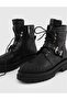 Falk Genuine Floater Leather Women's Black Boots - 5
