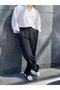 Diaper Foot Fabric Baggy Pants with Elastic Waist