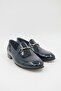 J1810 Men's Patent Leather Shoes - Dark Blue - 3