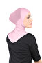 Airy Hijab Tulle Neck Collar Bonnet - Powder - (St228), (Id 3422813) - 4
