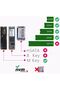 3003 USB 3.1 Type C إلى PCI-E Express NVMe SSD M.2 M-key صندوق القرص الصلب - 6