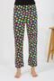Fashion Line Women's Combed Cotton Smile Patterned Single Bottom Pajamas 27537 - 4