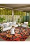 Paris Collection Powder Pink Themed Floral Rose Patterned Modern Decorative Carpet 62 - 3