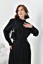 Women's Modal Skirt Suit Black 30714 - 6