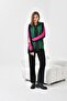 Women's Hooded Houndstooth Patterned Double Set Black Benetton 20536 - 2